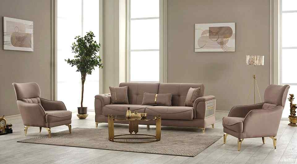 Lisa Kahve Maksi Takım